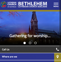 New Bethlehem website